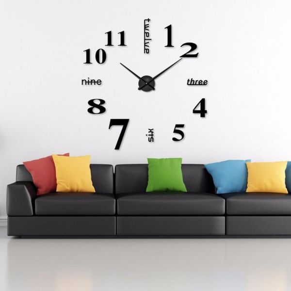 wall clocks oversized clock, art mute digital diy 3d mirror sticker, big number watch, home decoration
wall clocks oversized clock, art mute digital diy 3d mirror sticker, big number watch, home decoration
