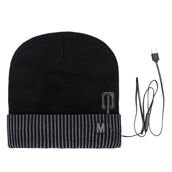 men women fishing skiing cycling winter warm electric heated hat fast heating usb charging outdoor sports knitted climbing hats, Black;white
men women fishing skiing cycling winter warm electric heated hat fast heating usb charging outdoor sports knitted climbing hats, Black;white