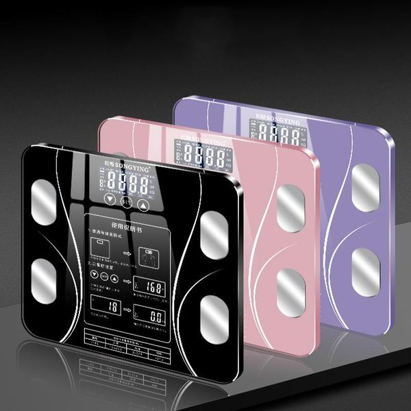 smart scales bathroom body floor fat scale weight weighing for toughened glass lcd display
smart scales bathroom body floor fat scale weight weighing for toughened glass lcd display