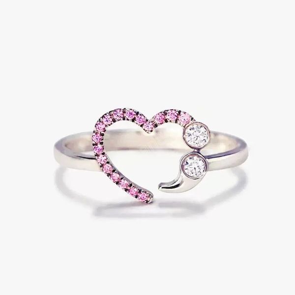 ins fashion heart rings with side stones creative to my daughter never give up love finger ring rhinestone jewelry, Silver
ins fashion heart rings with side stones creative to my daughter never give up love finger ring rhinestone jewelry, Silver