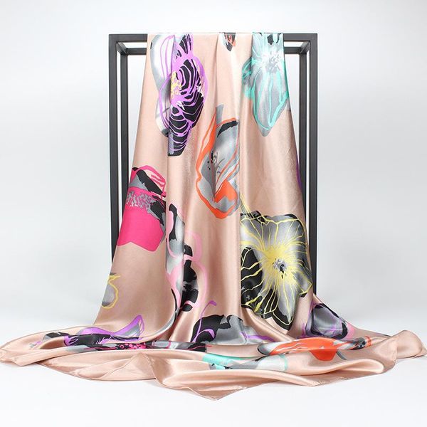 scarves fashion shawl for women floral print satin silk hijab scarf female 90x90cm square kerchief head scarfs ladies fj269, Blue;gray
scarves fashion shawl for women floral print satin silk hijab scarf female 90x90cm square kerchief head scarfs ladies fj269, Blue;gray