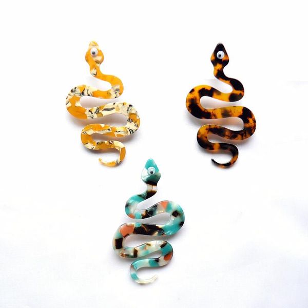 jouval punk acrylic snake earrings for women leopard long stud earings exaggerated personality female fashion jewelry brincos, Golden;silver
jouval punk acrylic snake earrings for women leopard long stud earings exaggerated personality female fashion jewelry brincos, Golden;silver