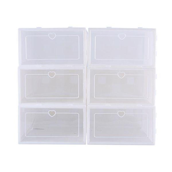 durable plastic shoe boxes flip shoes box thickened transparent drawer case stackable organizer storage rack clothing & wardrobe
durable plastic shoe boxes flip shoes box thickened transparent drawer case stackable organizer storage rack clothing & wardrobe