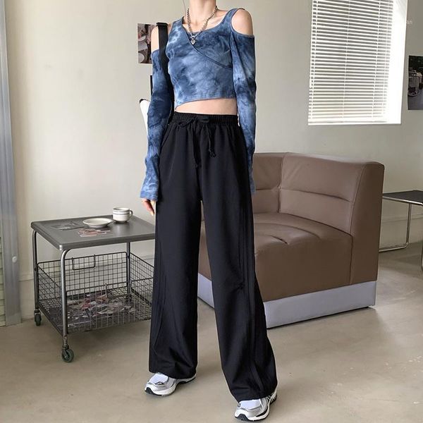 women's pants & capris official figure autumn loose straight korean style, Black;white
women's pants & capris official figure autumn loose straight korean style, Black;white