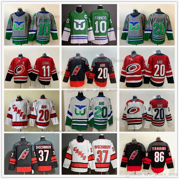 2021 reverse retro hockey 20 sebastian aho jerseys grey 10 ron francis 37 andrei svechnikov 86 teuvo teravainen jersey alternate third 3rd h, Black;red
2021 reverse retro hockey 20 sebastian aho jerseys grey 10 ron francis 37 andrei svechnikov 86 teuvo teravainen jersey alternate third 3rd h, Black;red