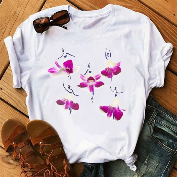 maycaur kawaii ladies tshirts mens t shirts flower ballet girl print short sleeve shirt men female tee summer, White;black
maycaur kawaii ladies tshirts mens t shirts flower ballet girl print short sleeve shirt men female tee summer, White;black