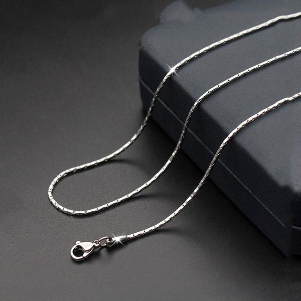 0.8mm 1.2mm 316l stainless steel side chain necklace 18-24inches fashion gift jewelry for woman fit pendant chains, Silver
0.8mm 1.2mm 316l stainless steel side chain necklace 18-24inches fashion gift jewelry for woman fit pendant chains, Silver