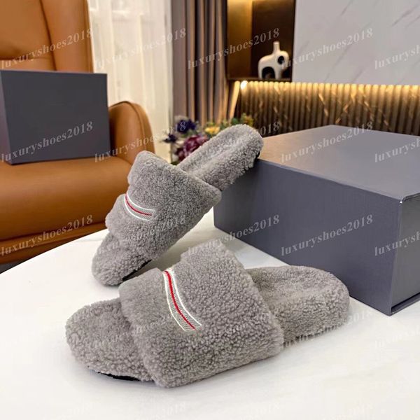fashion womens paris fur casual slippers slides winter warm flat printed flip flops comfortable scuffs outsole home sandals, Black
fashion womens paris fur casual slippers slides winter warm flat printed flip flops comfortable scuffs outsole home sandals, Black