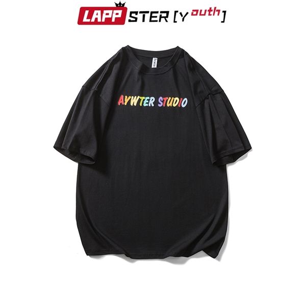 men harajuku designer japanese streetwear t-shirts summer mens kpop loose t shirt male vintage cotton tshirt 210420, White;black
men harajuku designer japanese streetwear t-shirts summer mens kpop loose t shirt male vintage cotton tshirt 210420, White;black
