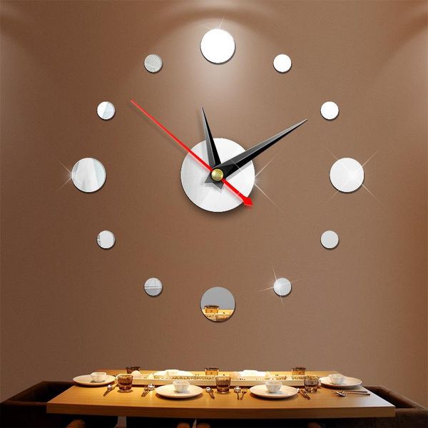 wall decor silver big quartz acrylic clock modern design luxury mirror clocks watch stickers living room
wall decor silver big quartz acrylic clock modern design luxury mirror clocks watch stickers living room