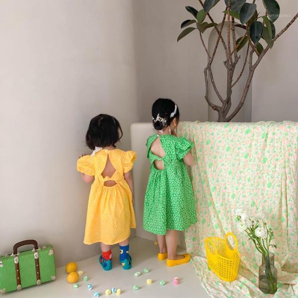 girl's dresses children kids girl puff short sleeve dress for summer out toddler girls floral print hollow bow decoration on the back1, Red;yellow
girl's dresses children kids girl puff short sleeve dress for summer out toddler girls floral print hollow bow decoration on the back1, Red;yellow