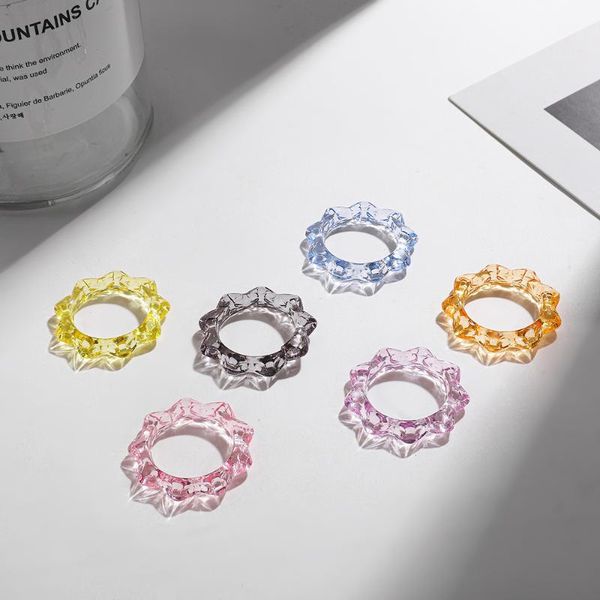 cluster rings vintage transparent resin colorful korea fashion multicolor acrylic geometric rivet irregular ring for women jewelry gifts, Golden;silver
cluster rings vintage transparent resin colorful korea fashion multicolor acrylic geometric rivet irregular ring for women jewelry gifts, Golden;silver