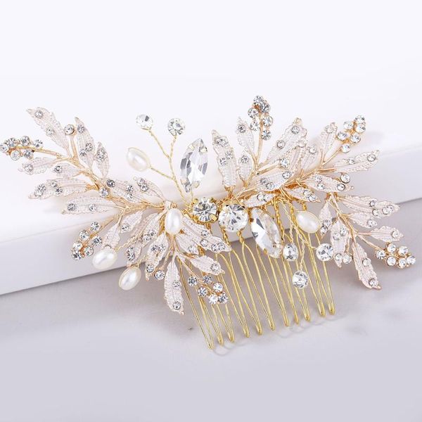 hair clips & barrettes elegant handmade leaf wedding jewelry bridal combs tiaras crystal rhinestone headpieces accessories, Golden;silver
hair clips & barrettes elegant handmade leaf wedding jewelry bridal combs tiaras crystal rhinestone headpieces accessories, Golden;silver