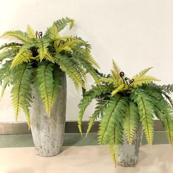 decorative flowers & wreaths 56cm 15fork artificial persian leaf bundle plastic plants wall material green fake palm tree el office christma
decorative flowers & wreaths 56cm 15fork artificial persian leaf bundle plastic plants wall material green fake palm tree el office christma