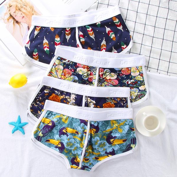 underpants men's cotton underwear breathable boxers youth sports personality trend middle waist 3 sets, Black;white
underpants men's cotton underwear breathable boxers youth sports personality trend middle waist 3 sets, Black;white