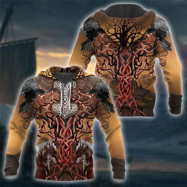 men's hoodies & sweatshirts viking wolf 3d all over printed sweatshirt zipper women for men pullover cosplay costumes, Black
men's hoodies & sweatshirts viking wolf 3d all over printed sweatshirt zipper women for men pullover cosplay costumes, Black