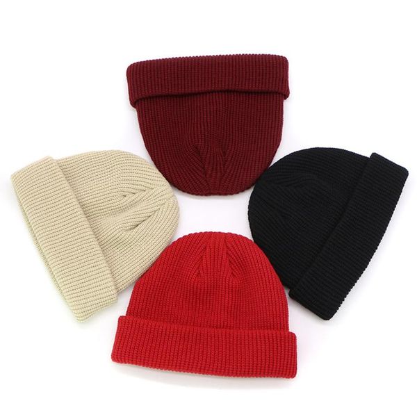 men knitted hat beanie skullcap sailor cap cuff brimless retro navy style fea889 outdoor hats, Black;white
men knitted hat beanie skullcap sailor cap cuff brimless retro navy style fea889 outdoor hats, Black;white