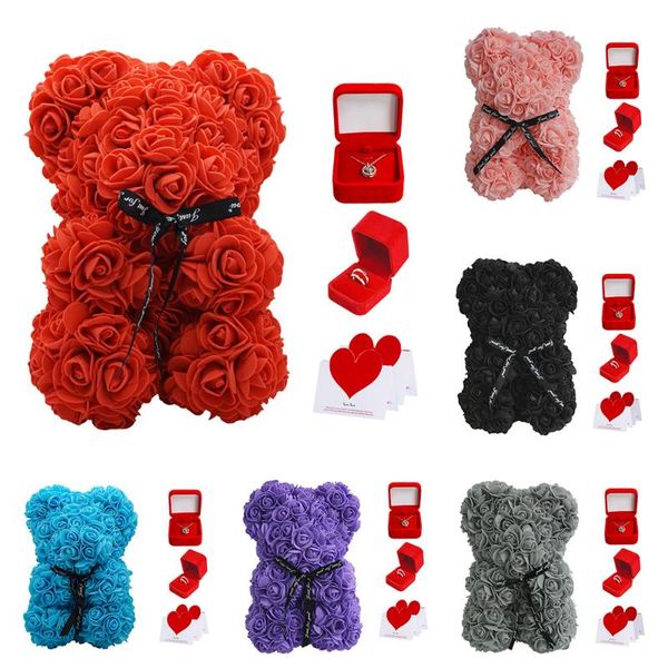 rose bear wedding party decoration valentine's day gift cute flowers girlfriend kid love teddy jewelry set decorative & wreaths
rose bear wedding party decoration valentine's day gift cute flowers girlfriend kid love teddy jewelry set decorative & wreaths