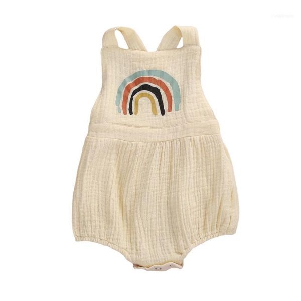 0-24m born baby girl rainbow romper sleeveless summer casual comfortable jumpsuit1, Blue
0-24m born baby girl rainbow romper sleeveless summer casual comfortable jumpsuit1, Blue