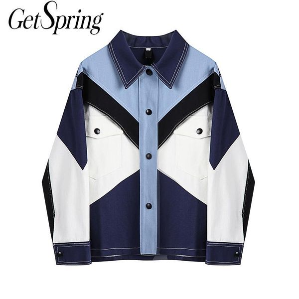 getsring women coat color matching casual coats jackets irregular vintage 2021 fashion women's, Black;brown
getsring women coat color matching casual coats jackets irregular vintage 2021 fashion women's, Black;brown