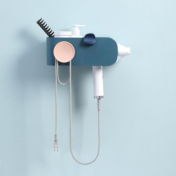 bathroom storage & organization punch-hair dryer rack wall-mounted drier plastic holder hanger shelf for home el dormitory whi
bathroom storage & organization punch-hair dryer rack wall-mounted drier plastic holder hanger shelf for home el dormitory whi