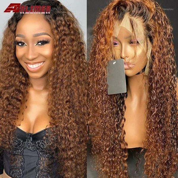 ombre brown color curly hair 13x6 lace front human wigs preplucked brazilian remy silk human1, Black;brown
ombre brown color curly hair 13x6 lace front human wigs preplucked brazilian remy silk human1, Black;brown
