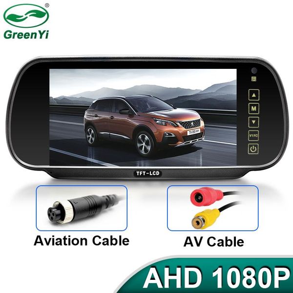 car video hd ahd 7 inch 12v-36v vehicle rear view mirror parking monitor with 170° 1080p reverse backup camera high definition
car video hd ahd 7 inch 12v-36v vehicle rear view mirror parking monitor with 170° 1080p reverse backup camera high definition