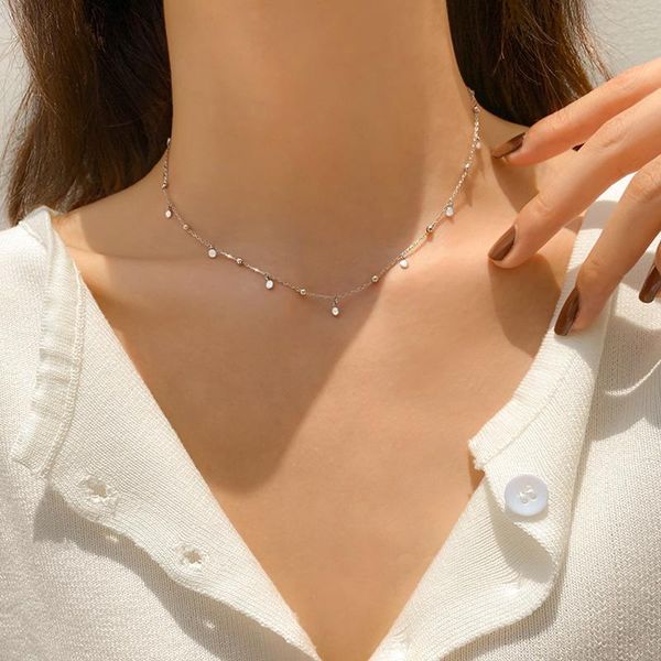 chains sterling silver round pendants bead chain necklace snake choker shiny cute girl gift fine jewelry wholesale
chains sterling silver round pendants bead chain necklace snake choker shiny cute girl gift fine jewelry wholesale
