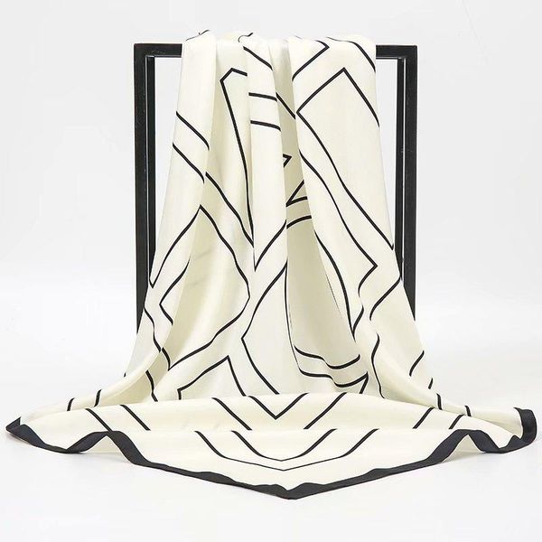 scarves 2021 fashion hijab scarf for women print silk satin hair scarfs kerchief 90*90cm square neckerchief headband ladies, Blue;gray
scarves 2021 fashion hijab scarf for women print silk satin hair scarfs kerchief 90*90cm square neckerchief headband ladies, Blue;gray