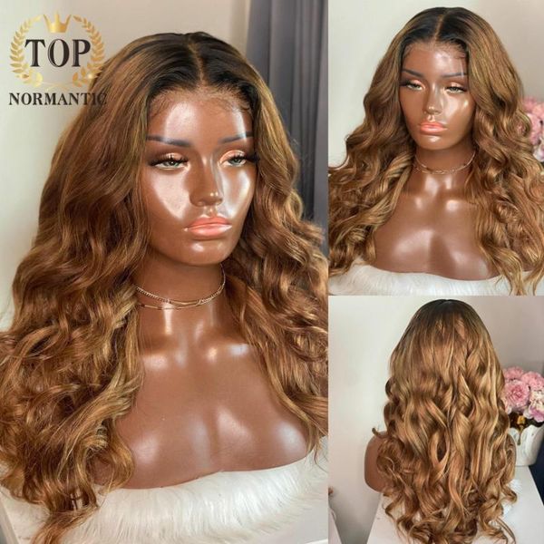 ormantic ombre brown color 13x6 lace front human hair wigs 180% frontal body wave for women preplucked, Black;brown
ormantic ombre brown color 13x6 lace front human hair wigs 180% frontal body wave for women preplucked, Black;brown