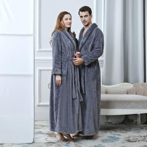 men's sleepwear 5 colors thick warm female fala fleece kimono robe lovers couple nightgown bath gown soft nightwear pajamas l xl, Black;brown
men's sleepwear 5 colors thick warm female fala fleece kimono robe lovers couple nightgown bath gown soft nightwear pajamas l xl, Black;brown