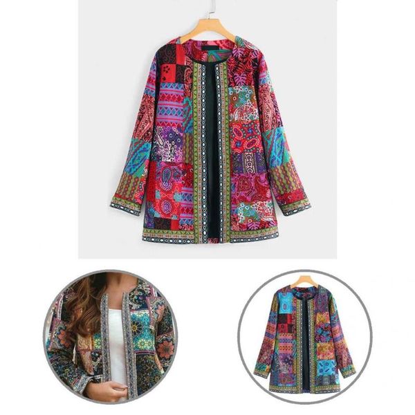 women's jackets women cardigan coat ethnic print all match geometric pattern open stitch female jacket stylish, Black;brown
women's jackets women cardigan coat ethnic print all match geometric pattern open stitch female jacket stylish, Black;brown