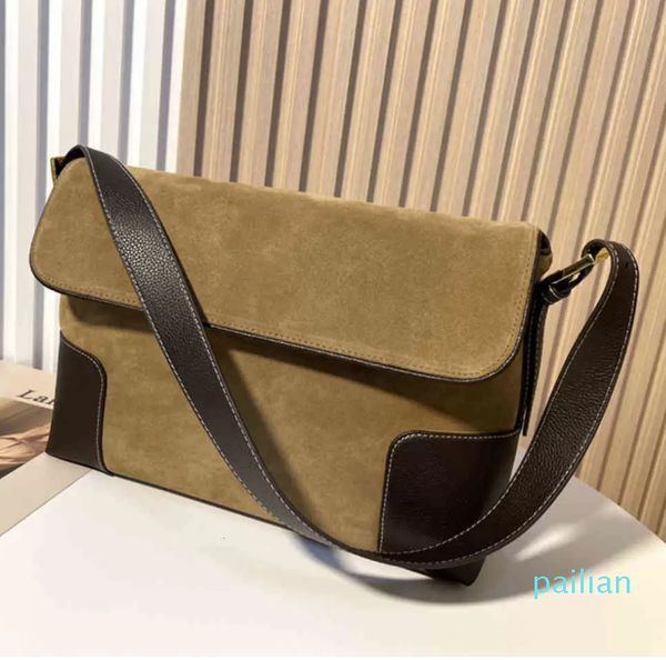 luo's vintage suede medieval bag stitched armpit advanced sense single shoulder versatile fashion women's
luo's vintage suede medieval bag stitched armpit advanced sense single shoulder versatile fashion women's