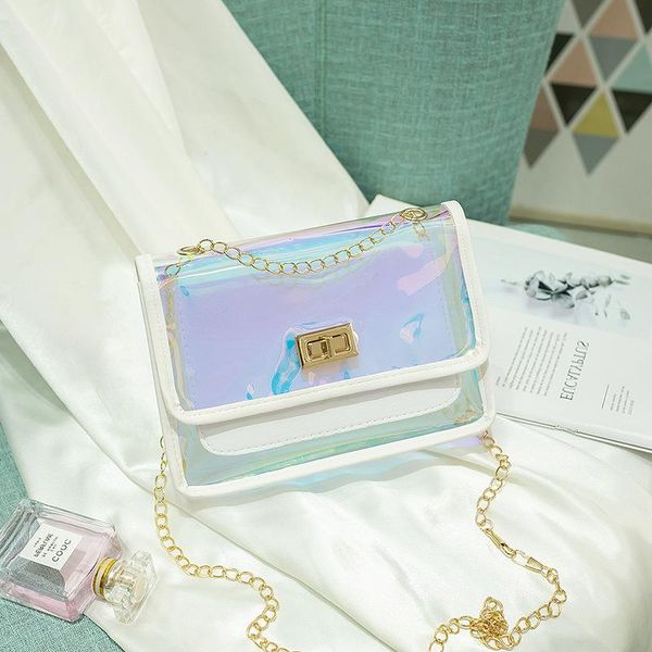 female foreign laser new style fashion bag messenger trade chain lock jelly colorful shoulder 2021 dgfst
female foreign laser new style fashion bag messenger trade chain lock jelly colorful shoulder 2021 dgfst