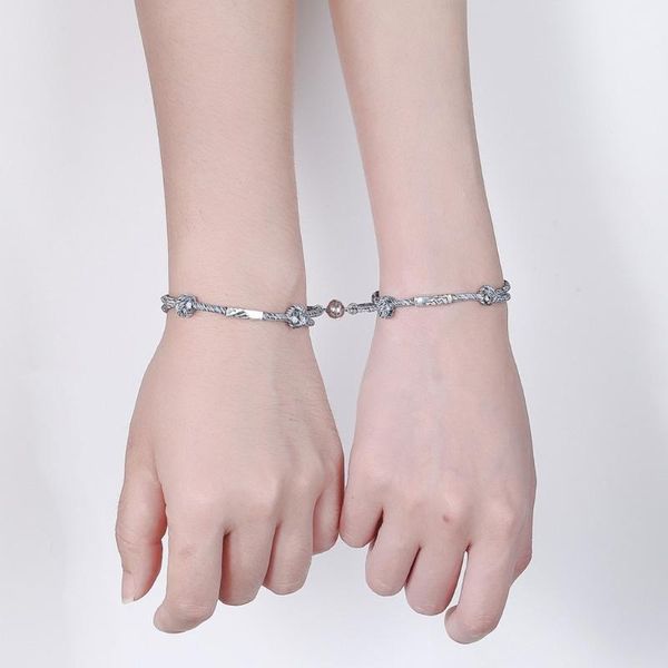 charm bracelets 2pcs minimalist lovers matching friendship bracelet rope braided couple distance magnetic lover jewelry, Golden;silver
charm bracelets 2pcs minimalist lovers matching friendship bracelet rope braided couple distance magnetic lover jewelry, Golden;silver