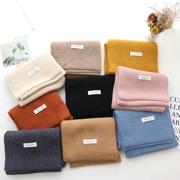 scarves arrival autumn winter students korean style warm simple pure color knitting scarf for women, Blue;gray
scarves arrival autumn winter students korean style warm simple pure color knitting scarf for women, Blue;gray