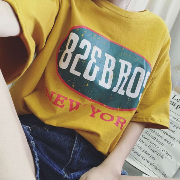 women's t-shirt korean ins harajuku 2f letter loose bf short versatile student half sleeve super fire summer u6w0, White
women's t-shirt korean ins harajuku 2f letter loose bf short versatile student half sleeve super fire summer u6w0, White