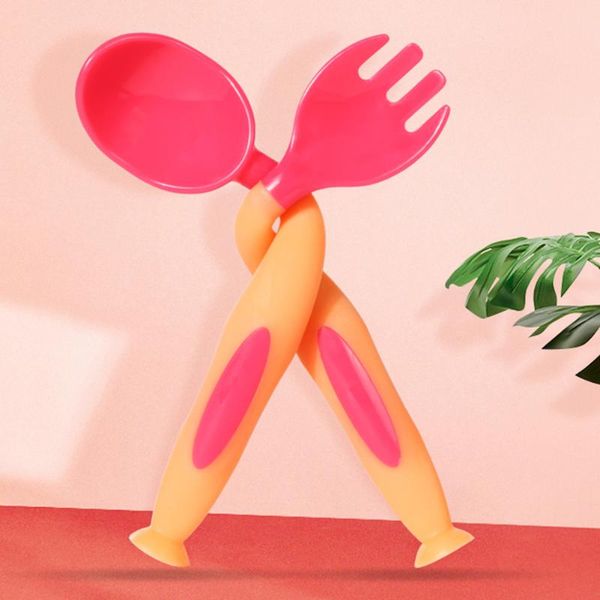 tableware baby feeding spoons 1set bendable cutlery infant suction heat-resistant spoon fork set cups, dishes & utensils
tableware baby feeding spoons 1set bendable cutlery infant suction heat-resistant spoon fork set cups, dishes & utensils