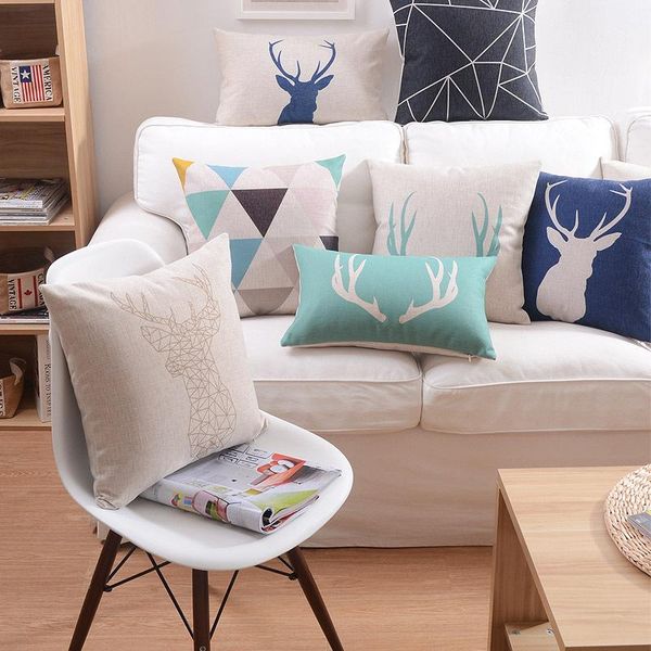 nordic style decorative cushion cover deer geometric pillow case decoration blue triangle throw pillows black and white cushion/decorative
nordic style decorative cushion cover deer geometric pillow case decoration blue triangle throw pillows black and white cushion/decorative
