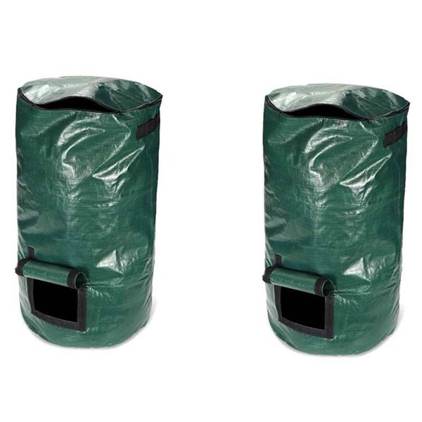 2pcs 80l organic waste kitchen garden yard compost bag portable environmental pe cloth planter 45x80cm planters & pots
2pcs 80l organic waste kitchen garden yard compost bag portable environmental pe cloth planter 45x80cm planters & pots