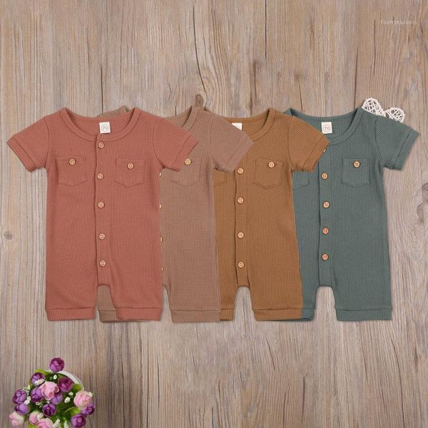 jumpsuits baby boy girls cotton romper one-piece outfits solid color short sleeve round neck button jumpsuit born pocket playsuit1, Blue
jumpsuits baby boy girls cotton romper one-piece outfits solid color short sleeve round neck button jumpsuit born pocket playsuit1, Blue