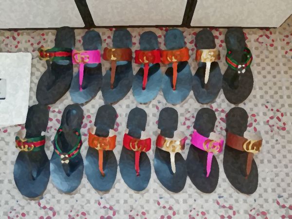 2021 men sandals slippers embroidery designers slides women sandal floral brocade flip flops striped beach leather rubber flower slipper loa, Black
2021 men sandals slippers embroidery designers slides women sandal floral brocade flip flops striped beach leather rubber flower slipper loa, Black