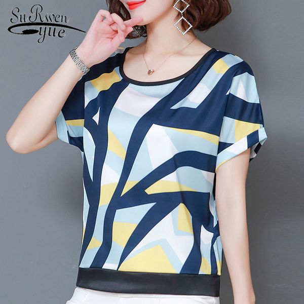 blouses woman summer women plus size print chiffon blouse short sleeve shirts s and blouse 4545 50 210508, White
blouses woman summer women plus size print chiffon blouse short sleeve shirts s and blouse 4545 50 210508, White