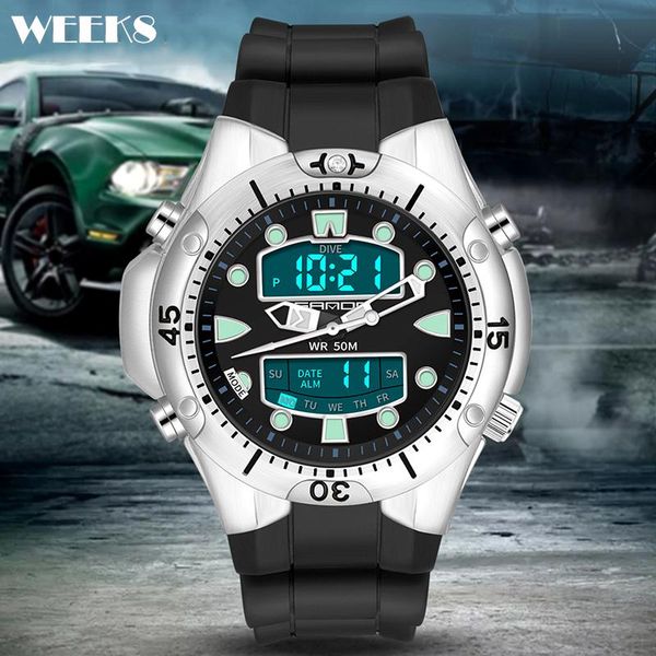 wristwatches 5bar waterproof men sports digital quartz watch brand mens outdoor military watches silicone strap male relogio masculino, Slivery;brown
wristwatches 5bar waterproof men sports digital quartz watch brand mens outdoor military watches silicone strap male relogio masculino, Slivery;brown