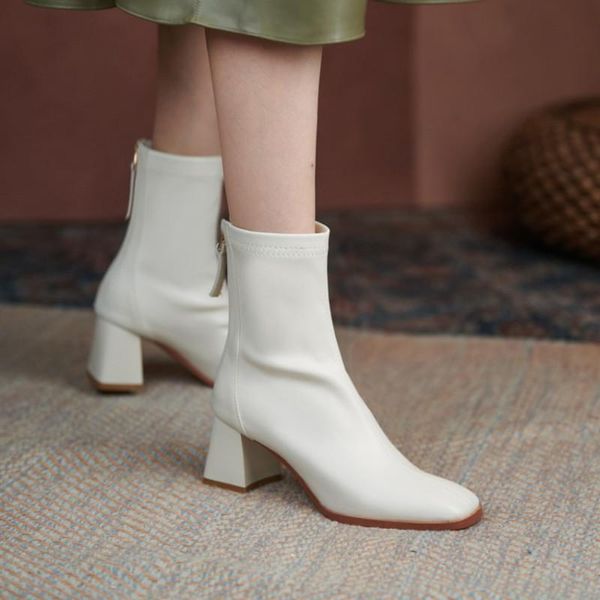 boots ochanmeb elegant natural genuine leather women ankle black beige square toe chunky high heels short woman shoes
boots ochanmeb elegant natural genuine leather women ankle black beige square toe chunky high heels short woman shoes