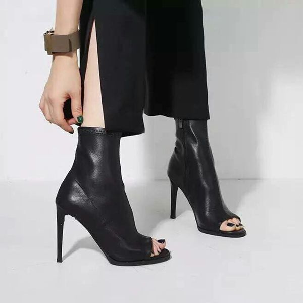 gladiator boots women shoes high heels black ankle boots summer sandals women zipper peep toe short boots pu leather ladies shoe
gladiator boots women shoes high heels black ankle boots summer sandals women zipper peep toe short boots pu leather ladies shoe