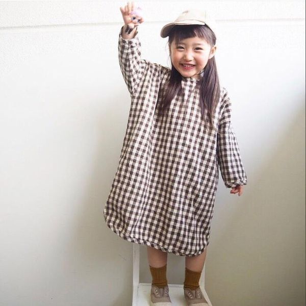 girl's dresses japan style kids girls dress white&black plaid knee for children cotton casual split autumn bebes clothes, Red;yellow
girl's dresses japan style kids girls dress white&black plaid knee for children cotton casual split autumn bebes clothes, Red;yellow