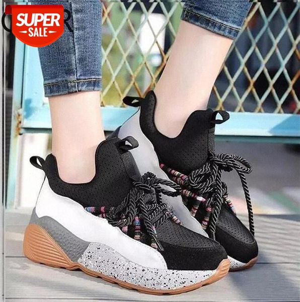 2020 dad shoes women spring new bottom casual sports sneakers student single increased #tb97
2020 dad shoes women spring new bottom casual sports sneakers student single increased #tb97