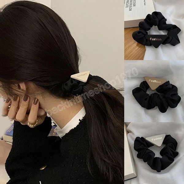 women letter triangle hair scrunchies new fashion elegant satin elastic rubber bands all match ponytail holder hair accessories, Slivery;white
women letter triangle hair scrunchies new fashion elegant satin elastic rubber bands all match ponytail holder hair accessories, Slivery;white