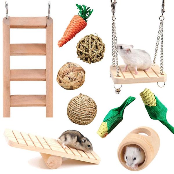legendog hamster wooden toy creative small animal exercise playing pet cage training play supplies
legendog hamster wooden toy creative small animal exercise playing pet cage training play supplies
